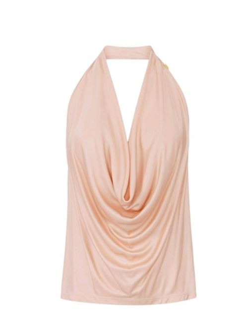 Top in jersey di viscosa lucida ELISABETTA FRANCHI | CN00861E2.EA1
